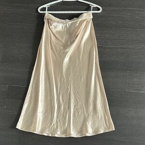Babaton Cream A-Line Skirt